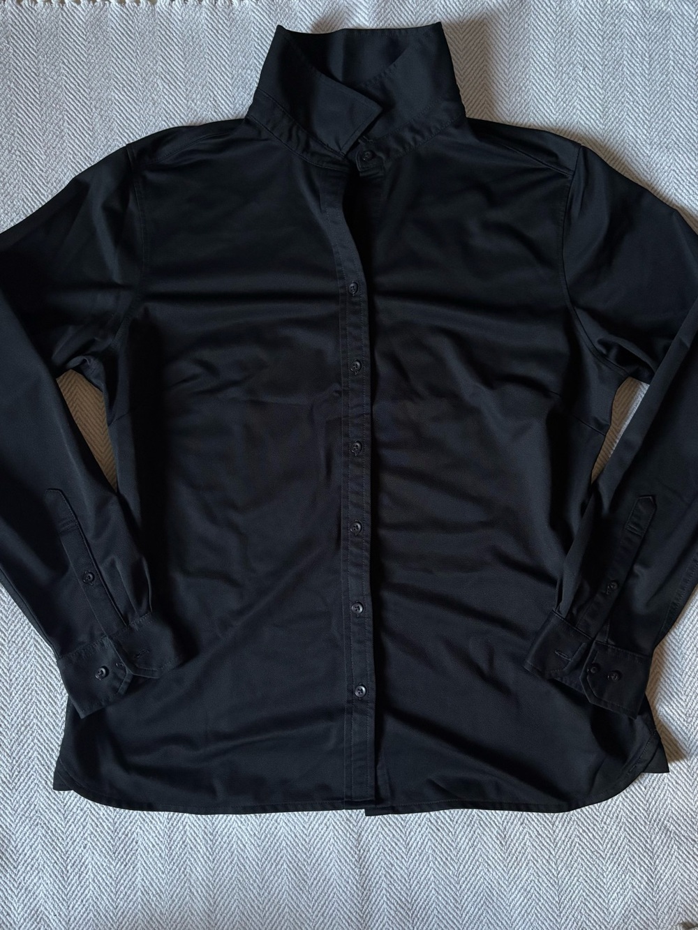 Port Authority Women’s Black Dress Shirt with Collar